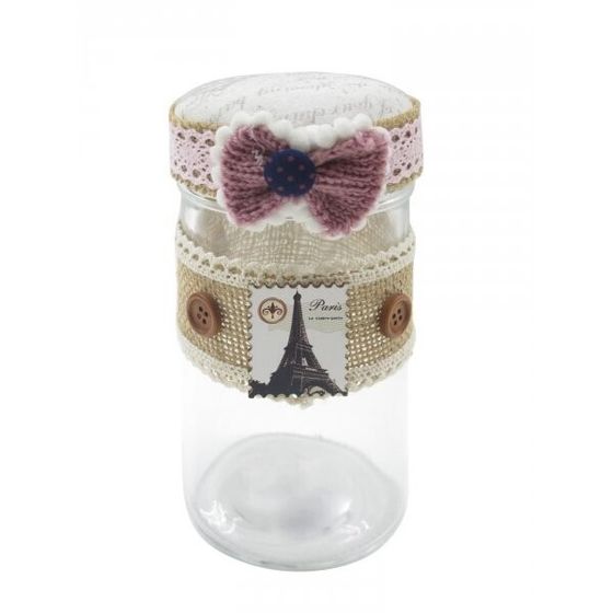 !09 БАНКА ДЛЯ ШВЕЙНЫХ МЕЛОЧЕЙ, L8 W8 H16 СМ