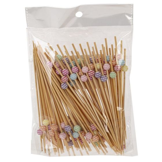 Шпажки для канапе, 100 шт, L11 W2 H18 см