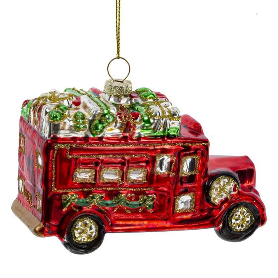 Украшение новогоднее &quot;Автобус&quot;, L10,5 W4,5 H8 см