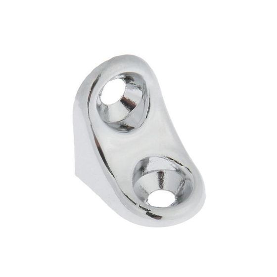 !09 Набор из 20-ти штук - Полкодержатель для деревянных полок, хром