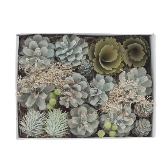 Изделие декоративное &quot;Новогодняя композиция&quot;, L20 W15 H9 см