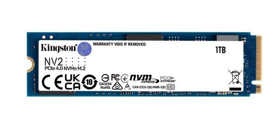 Накопитель SSD 1Tb Kingston PCI-E x4 M.2 2280 SNV2S/1000G NV1