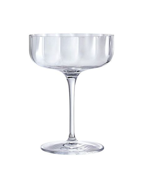 Jazz Cocktail Coupe Glasses, Set of 4