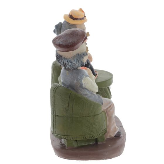 Фигурка декоративная &quot;Бабушка с дедушкой&quot;, Д15 Ш8 В14 см, 2в.