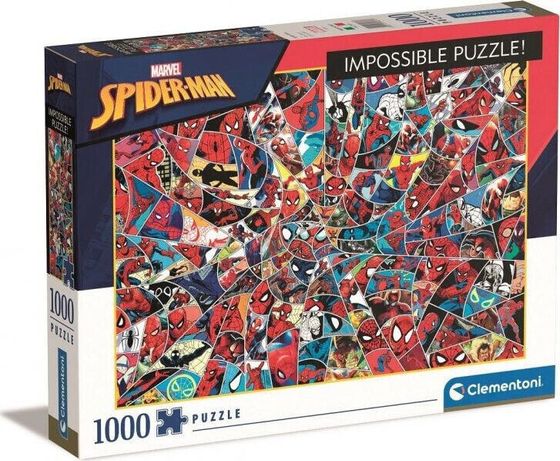 Clementoni Clementoni Puzzle 1000el Impossible Spiderman 39657