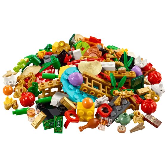 LEGO Chinese New Year Series VIP Refill Pack Building Blocks 124 шт. 40605
