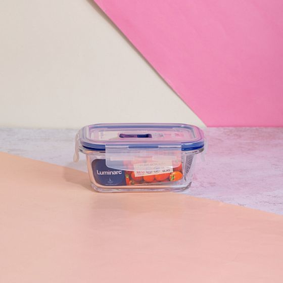 Контейнер стеклянный PUREBOX ACTIVE прямоугольный 380мл