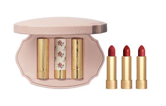 GUCCI Classic Sheer Lipstick Makeup Sets Velour Satin 3.5g*3