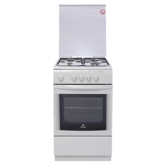 Плита газовая De Luxe 506040.05г(кр) белый