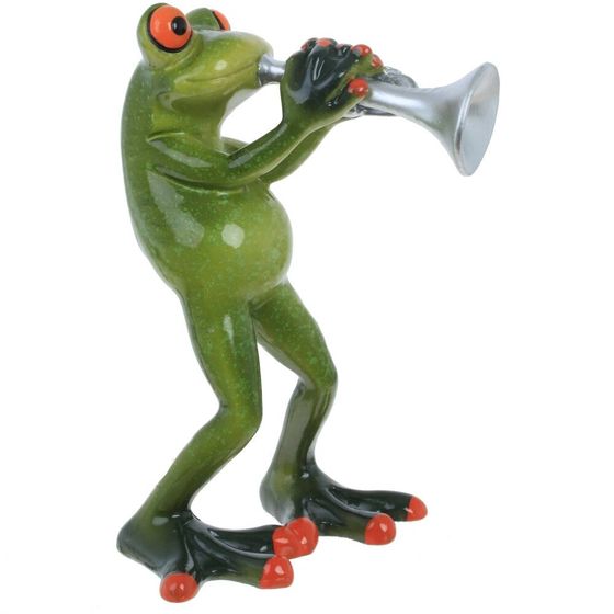 Фигурка декоративная &quot;Лягушка&quot;, Д14 Ш5 В14 см, 3в.