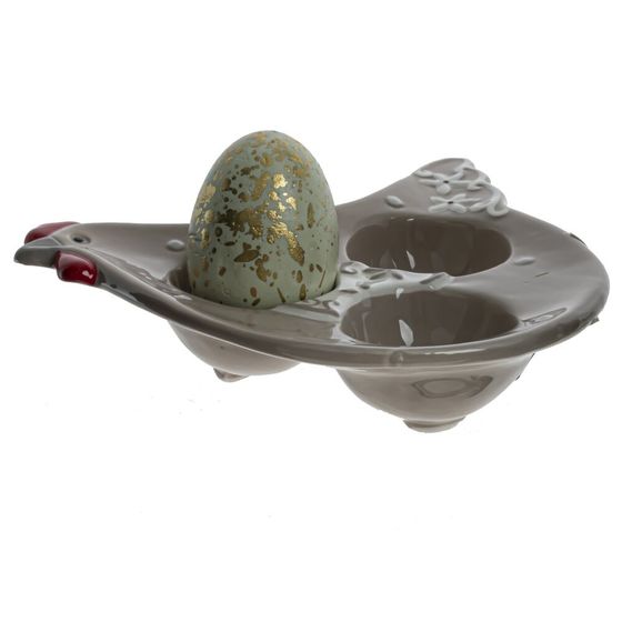 Тарелка для 3-х яиц, L15 W16 H3 см