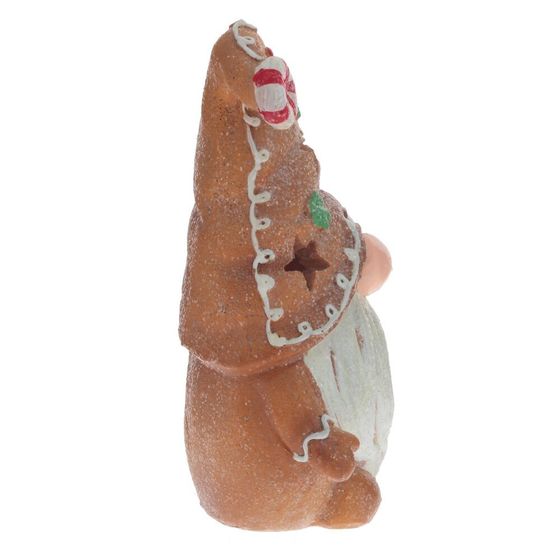 Фигурка декоративная с подсветкой &quot;Гном&quot;, L10,5 W6,5 H16 см (LR44 2 шт)