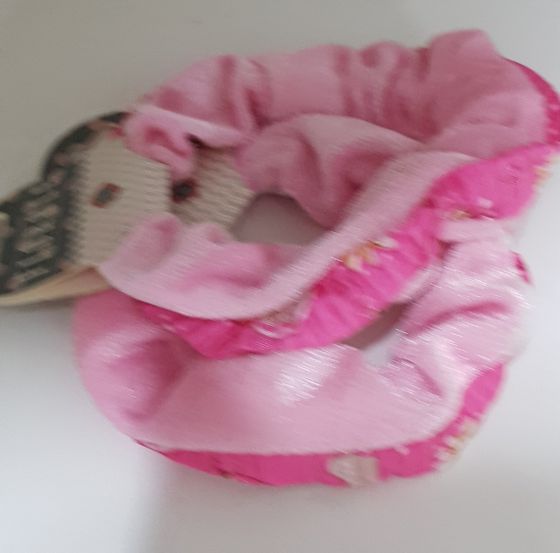 !НАБОР 4 ШТУК - Резинка для волос цвет розовый +сиреневый