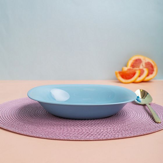 Тарелка суповая КАРИН ПАРАДАЙЗ БЛЮ 21см