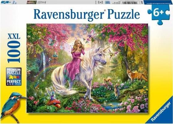 Ravensburger Puzzle 100 Magiczny przejazd XXL