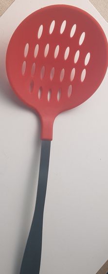 !09 НАБОР ИЗ 2-Х ШУМОВОК - Ложка-шумовка 28 см. + Шумовка 28 см. цвет микс