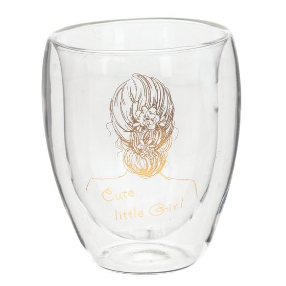 Стакан, 350 мл, L9,5 W9,5 H11 см, дизайн микс