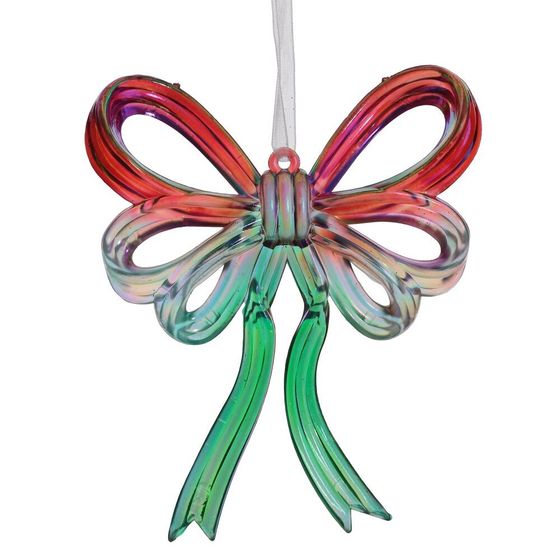 Украшение новогоднее &quot;Бант&quot;, L11 W2 H13,5 см, 2в.