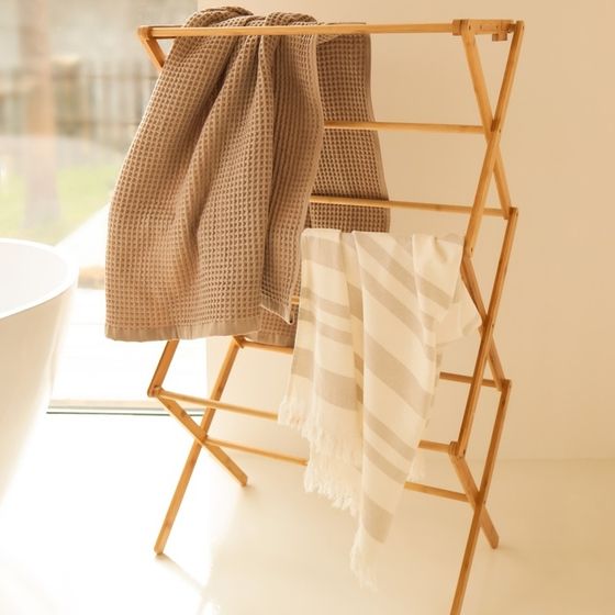 Полотенце вафельное SL HOME: Basic &quot;Саббиа&quot; 100х180 см, 100% хлопок, 340 г/м2