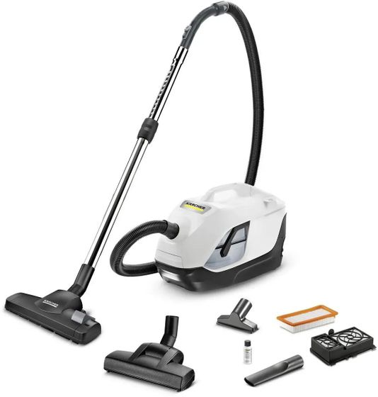 Пылесос Karcher DS 6 Plus 650Вт белый/черный (1.195-252.0)