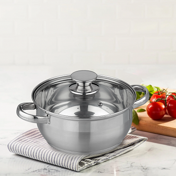 Кастрюля с крышкой CLASSIC 2.8л