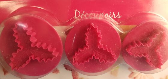 !09 Набор 6 штампов - Форма-штамп для печенья "Листья" d