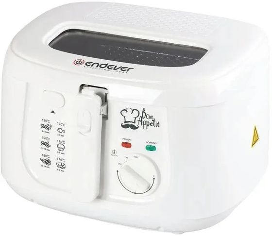 Фритюрница Endever Skyline FR-111 2.5л 1800Вт белый