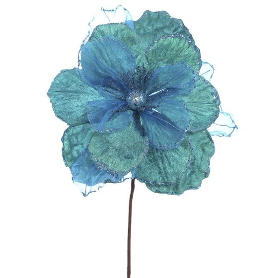 Цветок искусственный &quot;Магнолия&quot;, L30 W30 H38 см