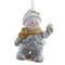 Украшение новогоднее "Снеговик, L5 W4 H7 см, 4в.