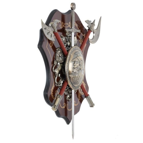 Панно "Рыцарские доспехи", L33 W6 H43 см