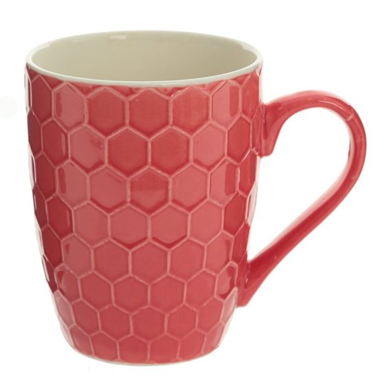 Кружка 400 мл, L11 W8 H10,5 см,цвет микс