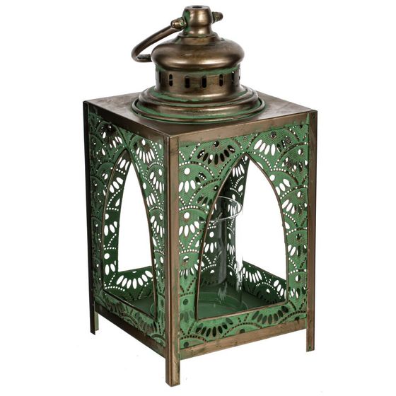 Подсвечник &quot;Фонарь&quot;, L17 W17 H35 см