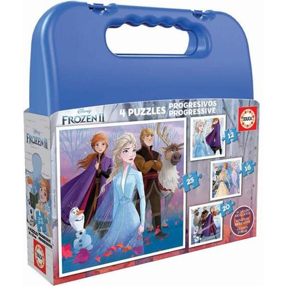 Набор из 4 пазлов Educa Frozen II 73 Предметы