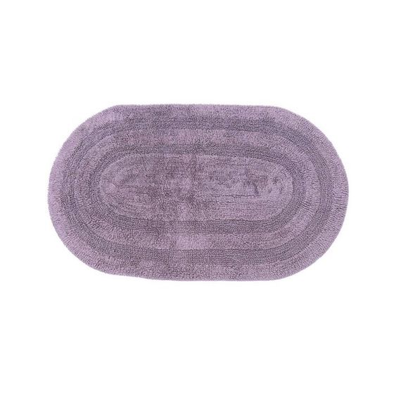 Набор ковриков для ванной Irbis, 60х100 и 50х50 см, цвет темно-фиолетовый