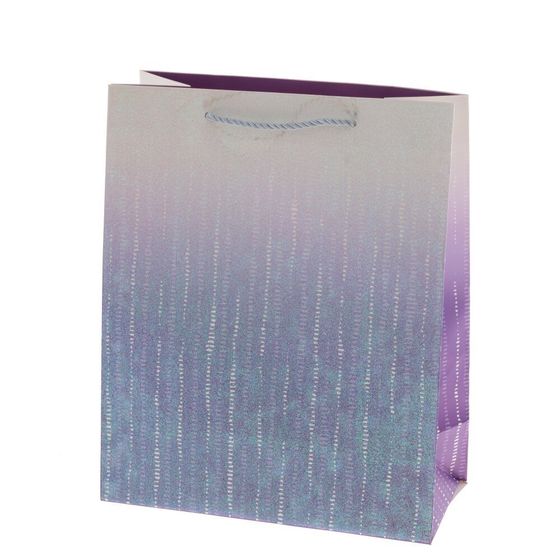 Пакет подарочный (бумага 210г/м2, блок микс 12шт), L18 W10 H23 см, 6в.