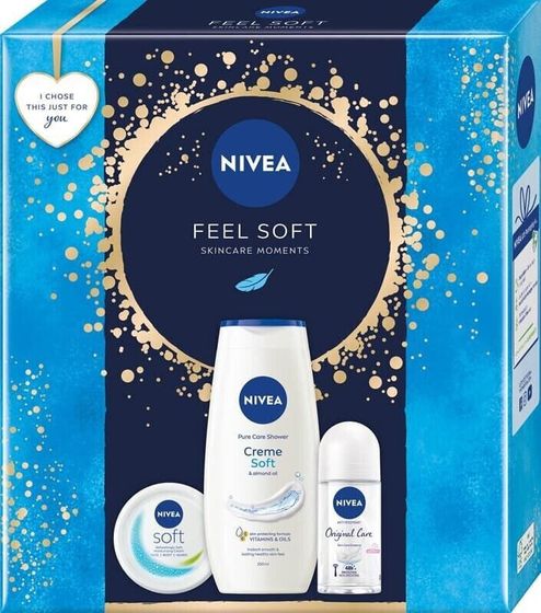 Nivea NIVEA Feel Soft Zestaw prezentowy (01826)