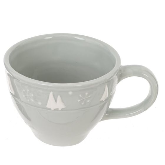 Набор чашка с блюдцем &quot;Белый медведь&quot;, 250 мл, L16 W15,5 H8 см