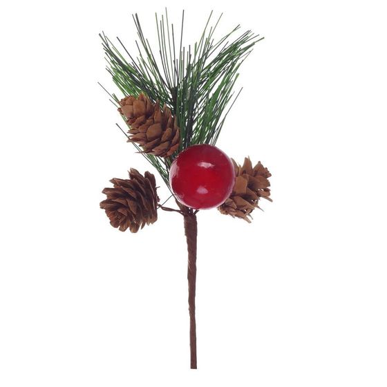 Изделие декоративное &quot;Ветка&quot;, L9 W10 H15 см, 6в.