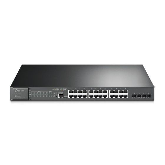 Коммутатор TP-Link TL-SG3428MP 24G 4SFP 24PoE+ 384W управляемый