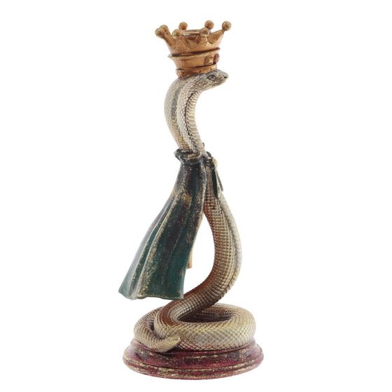 Подсвечник &quot;Змея&quot;, L12,5 W13 H29,5 см, 2в.