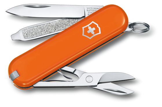 Нож перочинный Victorinox Classic Mango Tango (0.6223.83G) 58мм 7функц. карт.коробка