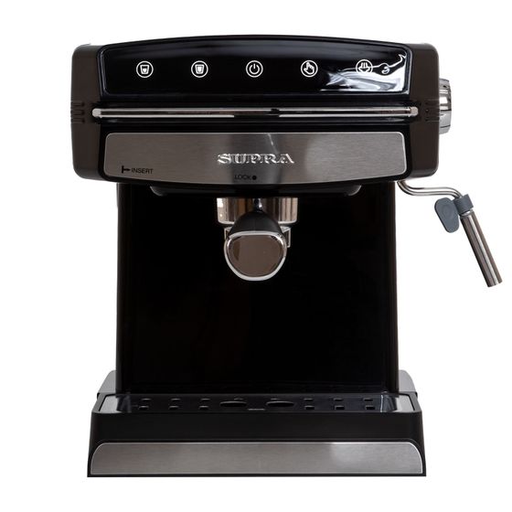 Кофеварка рожковая Supra CMS-1525 850Вт черный