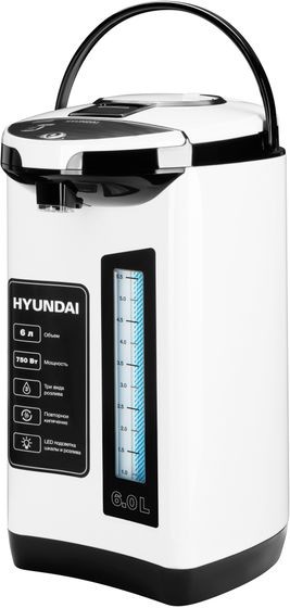 Термопот Hyundai HYTP-3850 6л 750Вт белый/черный