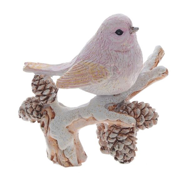 Фигурка декоративная &quot;Птичка&quot;, L9 W5,5 H8,5 см, 3в.