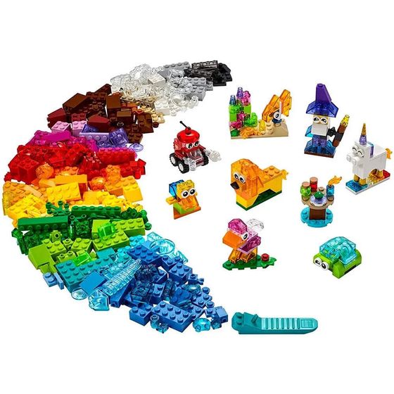 LEGO Classic 11013 «Прозрачные кубики творчества» для детей