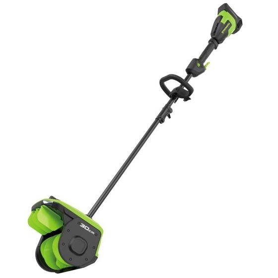 Снегоуборщик аккумуляторный Greenworks GD40SS2 40V 30х20см АКБ 5Ач и ЗУ (2603107UG)