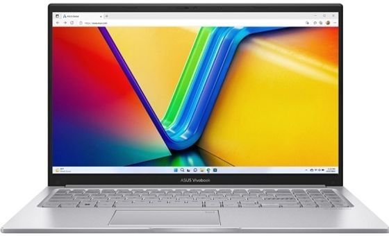 Ноутбук 15.6&quot; Asus VivoBook 15 X1504ZA-BQ1414 серебристый i3-1215U 16Gb/512Gb UHDGr DOS (90NB1022-M02260)
