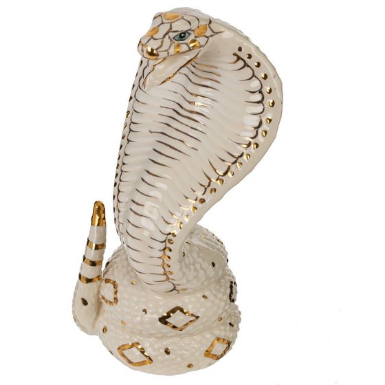 Фигурка декоративная &quot;Змея&quot;, L7,5 W7,5 H15 см