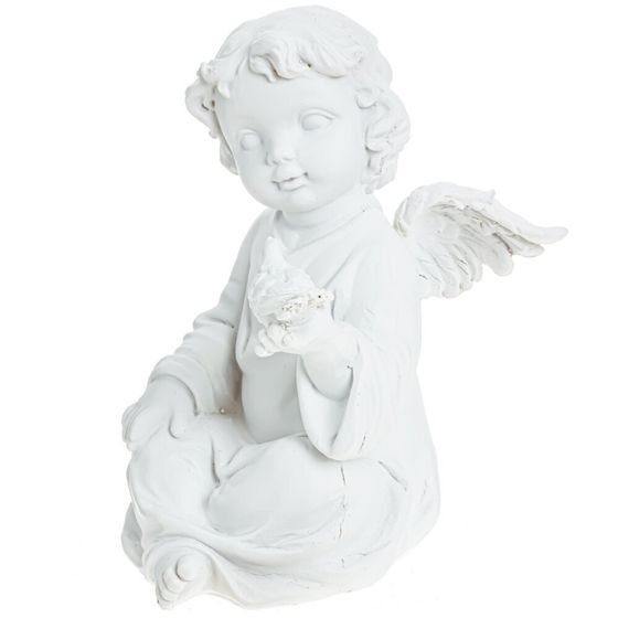 Фигурка декоративная &quot;Ангел&quot;, L10,5 W10 H14 см, 2в.
