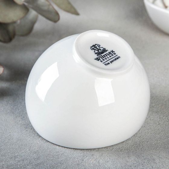 !09 Сахарница фарфоровая Wilmax, 150 мл, цвет белый